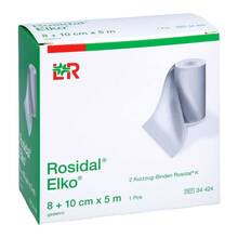 Abbildung: Rosidal Elko 8 + 10 cmx5 m Kurzzugbinde 2 St, Binden PZN 18913600 