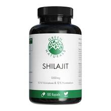 Abbildung: Green Naturals Shilajit 1300mg hochdos.vegan Kapseln  180 St, Kapseln PZN 19059361 