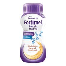 Abbildung: FORTIMEL Protein 2 kcal Schoko.-Karamell Trinknahr 32X200 ml, Flüssigkeit PZN 19095670 