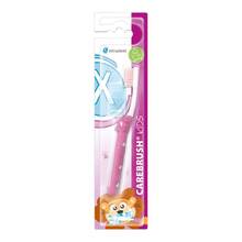 Abbildung: Miradent Carebrush Kids Zahnbürste 2-6 Jahre pink 1 St, Zahnbürste PZN 19108504 