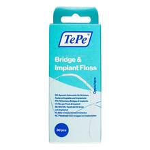 Abbildung: Tepe Bridge & Implant Floss 30 St PZN 19112233 