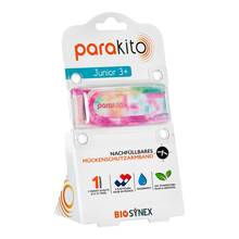 Abbildung: Para Kito Mückenschutz Armband Kids Tie & Dye 1 St PZN 19132276 