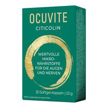 Abbildung: Ocuvite Citicolin Kapseln 30 St, Kapseln PZN 19145132 