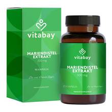 Abbildung: Mariendistel 500 mg Extrakt Kapseln 90 St, Kapseln PZN 19145333 