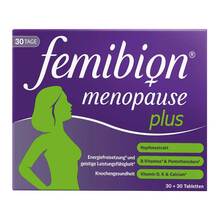 Abbildung: Femibion Menopause Plus Tabletten 2X30 St, Tabletten PZN 19150452 