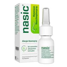 Abbildung: Nasic Mometason Heuschnupfenspray 18 g, Nasenspray PZN 19176463 