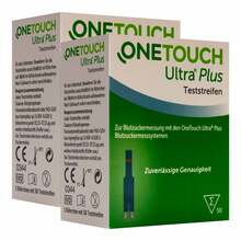 Abbildung: ONE TOUCH Ultra Plus Teststreifen 100 St, Teststreifen PZN 19178025 