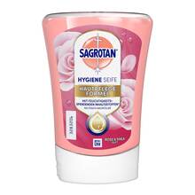 Abbildung: SAGROTAN No-Touch Nachfüller Rose & Shea Duft 250 ml, Flüssigseife PZN 19183463 
