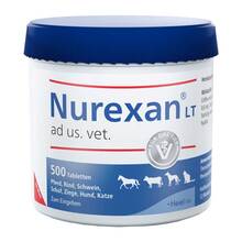 Abbildung: Nurexan LT ad us.vet.Tabletten 500 St, Tabletten PZN 19186680 