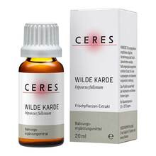 Abbildung: Ceres Wilde Karde Dipsacus fullonum Extrakt Tropf. 20 ml, Tropfen PZN 19209205 