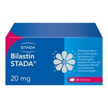 Abbildung: Bilastin Stada 20 mg Tabletten 50 St, Tabletten PZN 19240072 