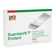 Abbildung: Suprasorb F Protect Folien-Wundverband 10x12 cm ste. 10 St, Verband PZN 19251118 