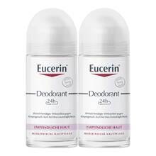 Abbildung: EUCERIN Deodorant Roll-on 24 h Doppelpack 2X50 ml, Flüssigkeit PZN 19265126 