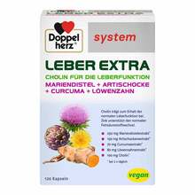 Abbildung: Doppelherz Leber Extra system Kapseln 120 St, Kapseln PZN 19267266 
