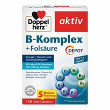 Abbildung: Doppelherz B-Komplex + Folsäure Tabletten 150 St, Tabletten PZN 19288541 