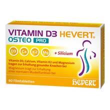 Abbildung: Vitamin D3 Hevert Osteo Pro Filmtabletten 60 St, Filmtabletten PZN 19295736 