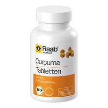 Abbildung: Raab Vitalfood Curcuma Bio Tabletten 300 St, Tabletten PZN 19304323 