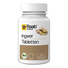 Abbildung: Raab Vitalfood Ingwer Bio Tabletten 360 St, Tabletten PZN 19304530 
