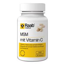 Abbildung: Raab Vitalfood Msm mit Vitamin C Kapseln 90 St, Kapseln PZN 19304547 