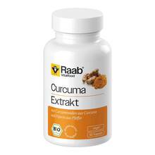 Abbildung: Raab Vitalfood Curcuma Extrakt Bio Kapseln 90 St, Kapseln PZN 19304607 