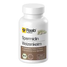 Abbildung: Raab Vitalfood Spermidin Bio Kapseln 100 St, Kapseln PZN 19305593 