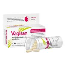 Abbildung: Vagisan Milchsäurebakterien mit Biotin Kapseln 30 St, Kapseln PZN 19335708 
