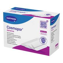 Abbildung: COSMOPOR Advance Wundverband 5x7,2 cm 10 St, Pflaster PZN 19341436 