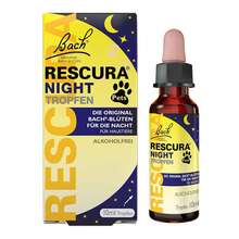 Abbildung: Bachblüten Original Rescura Night Pets Tro.alk.frei  10 ml, Tropfen PZN 19346333 