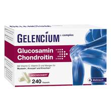 Abbildung: Gelencium Glucosamin Chondroitin hochdos.Vit C Kps 240 St, Kapseln PZN 19360273 