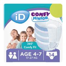 Abbildung: ID Comfy Junior Pants 4-7 Jahre 17-27 kg 14 St PZN 19366991 