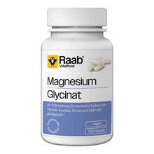 Abbildung: Magnesium Glycinat Kapseln 100 St, Kapseln PZN 19372224 