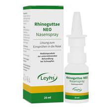 Abbildung: Rhinoguttae Neo Nasenspray 20 ml, Nasenspray PZN 19375872 