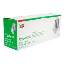 Abbildung: ROSIDAL K Binde 8 cmx5 m 10 St, Binden PZN 19376475 
