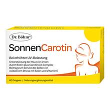 Abbildung: DR.BÖHM Sonnencarotin Dragees 60 St, Dragees PZN 19383297 