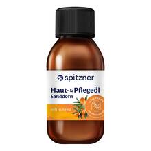 Abbildung: Spitzner Haut- und Pflegeöl Sanddorn 125 ml, Öl PZN 19389029 