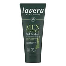 Abbildung: LAVERA Men 3in1 Duschgel DE 200 ml, Duschgel PZN 19391486 