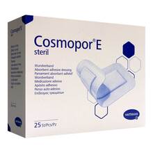 Abbildung: COSMOPOR E steril Wundverband 6x10 cm 25 St, Pflaster PZN 19397164 