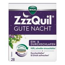Abbildung: Wick Zzzquil Gute Nacht Ein- und Durchschlafen Tab 28 St, Tabletten PZN 19397425 