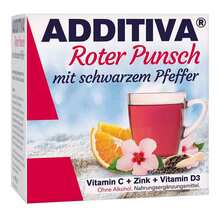 Abbildung: ADDITIVA roter Punsch mit schwarzem Pfeffer Pulver 100 g, Pulver PZN 19405685 