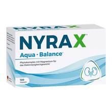 Abbildung: Nyrax Aqua Balance während Entwässerungs-Kuren Kps 100 St, Kapseln PZN 19412248 