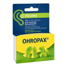Abbildung: Ohropax Young Schaumstoff In-Ohr Stöpsel 10 St PZN 19412691 