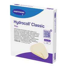 Abbildung: HYDROCOLL Classic Thin Wundverband 10x10 cm 10 St, Kompressen PZN 19413029 