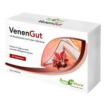 Abbildung: Auranatura Venengut Tabletten 30 St, Tabletten PZN 19420756 
