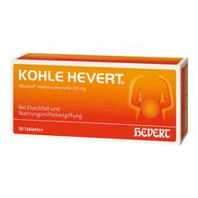 Abbildung: Kohle Hevert Tabletten 30 St, Tabletten PZN 19428491 