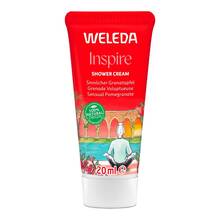 Abbildung: Weleda Inspire Shower Cream Granatapfel sinnlich 20 ml, Duschgel PZN 19448016 