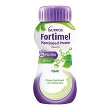 Abbildung: FORTIMEL PlantBased Protein 2 kcal Erbse fri.Note 8X4X200 ml, Flüssigkeit PZN 19450237 