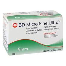 Abbildung: BD Micro-Fine + 4 Pen-Nadeln 0,23x4 mm 100 St, Kanüle PZN 19457966 