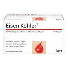 Abbildung: Eisen Köhler Kapseln 90 St, Kapseln PZN 19466379 