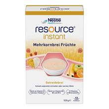 Abbildung: Resource instant Mehrkornbrei Früchte Pulver 520 g, Pulver PZN 19480652 