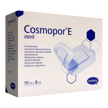 Abbildung: COSMOPOR E steril Wundverband 8x10 cm 10 St, Pflaster PZN 19485709 